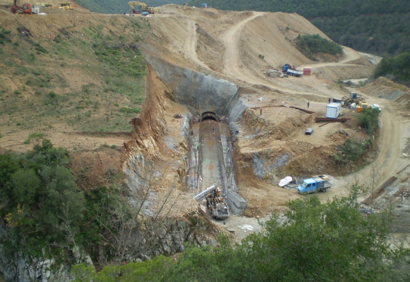 Κατασκευή φράγματος Μαρμαρά (Ακροπόταμος) 
